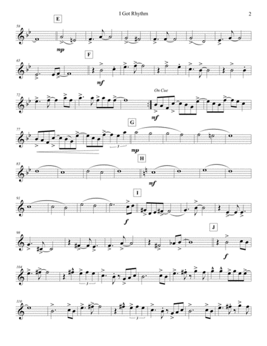 I Got Rhythm (Flute 4)