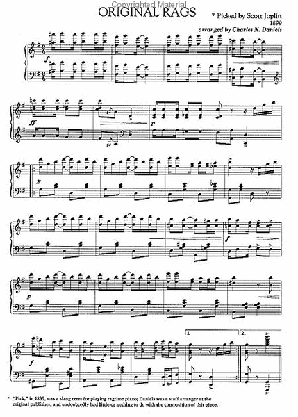 Joplin – Complete Rags for Piano