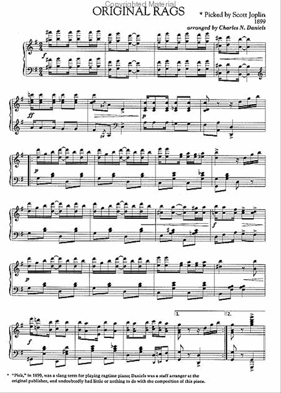 Complete Rags for Piano