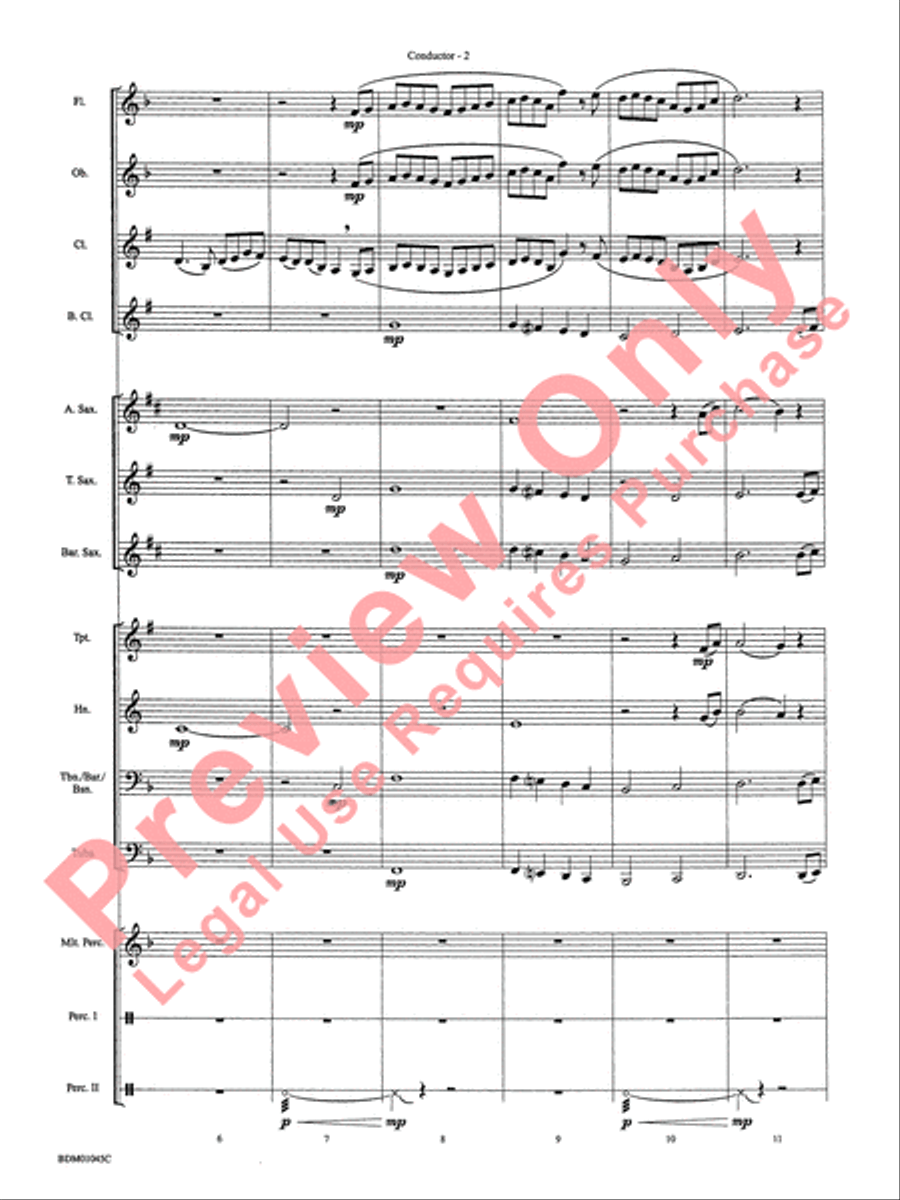 Ayrshire Portrait Ayrshire Portrait Concert Band scores gallery preview page 5