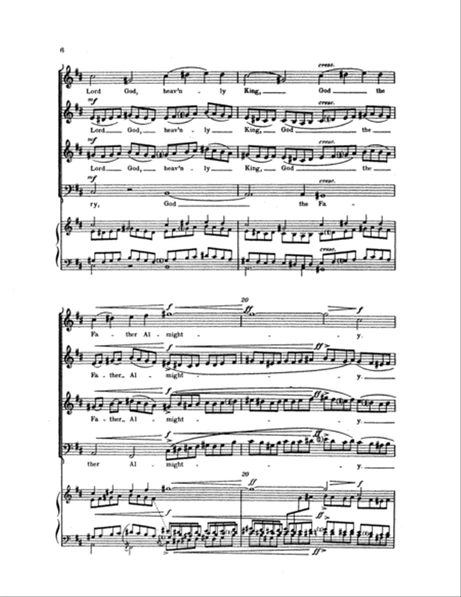 Gloria Divisi scores gallery preview page 6