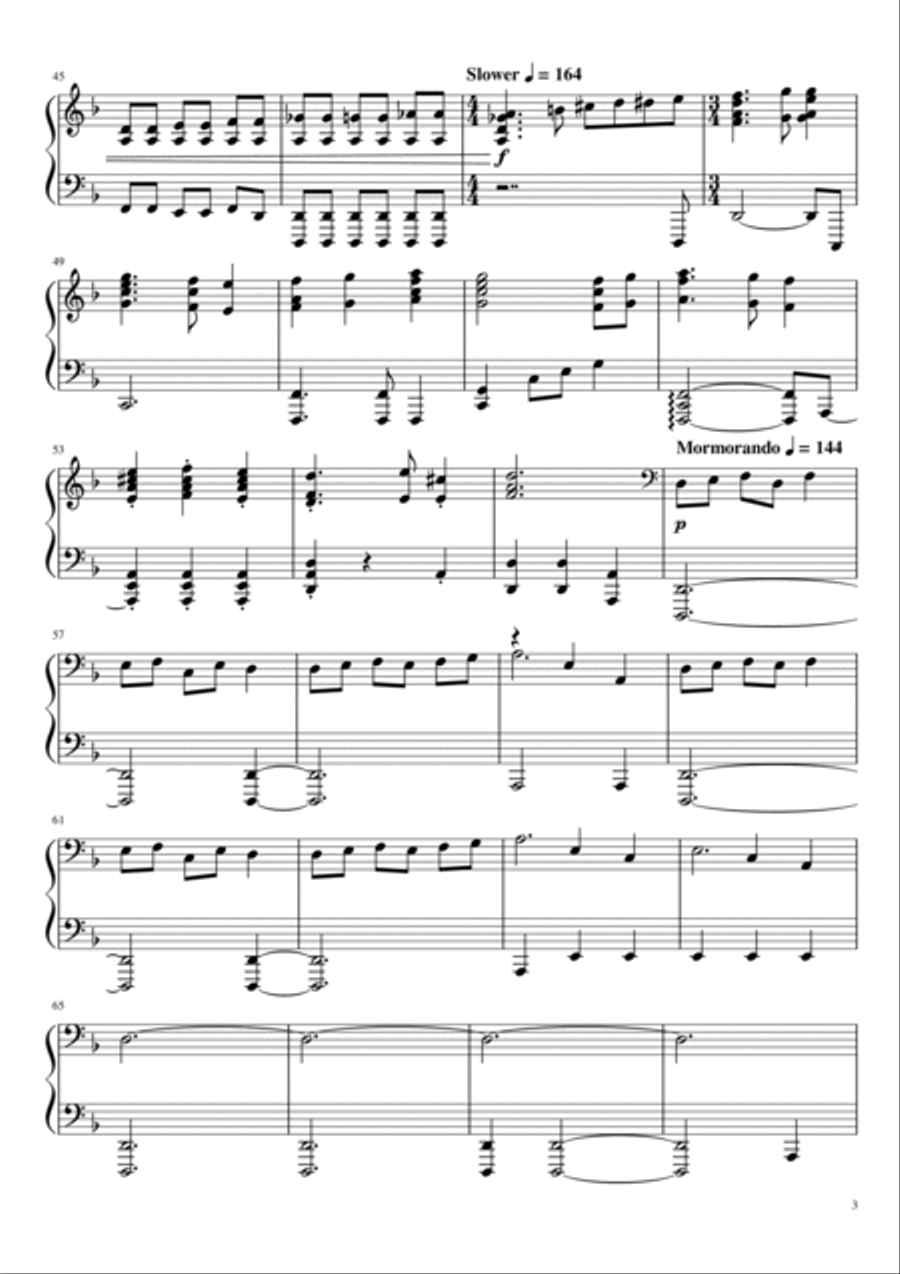 Pirates Of The Caribbean Piano Solo scores gallery preview page 3