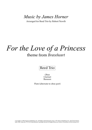 For The Love Of A Princess from the Twentieth Century Fox Motion Picture BRAVEHEART