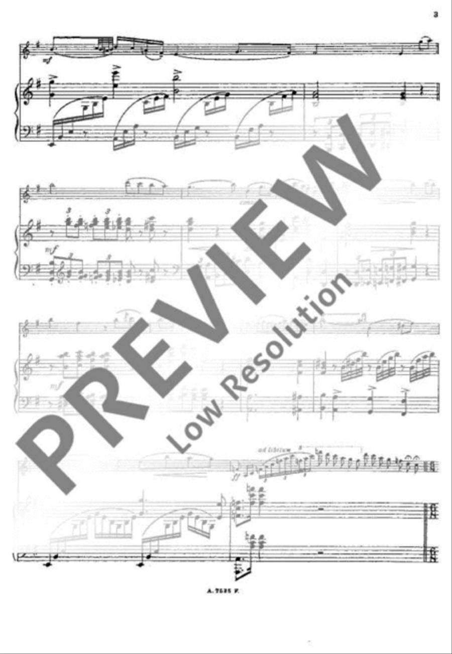 Sonatina Violin Solo scores gallery preview page 5