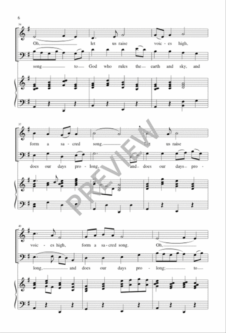 Awake, My Heart Awake, My Heart 2-Part scores gallery preview page 6