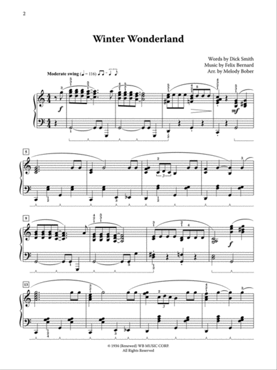Popular Christmas Memories, Book 3 Piano Solo scores gallery preview page 2