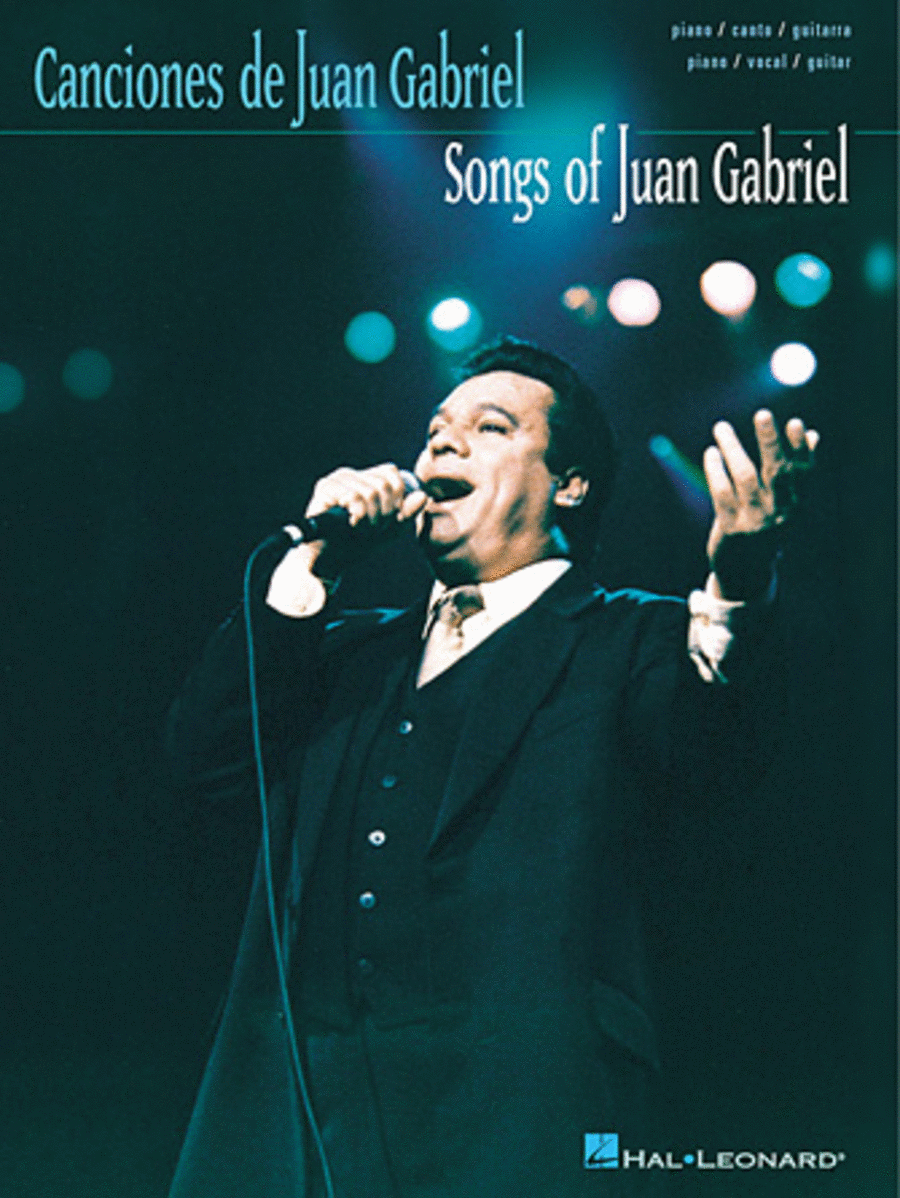 Songs of Juan Gabriel Piano, Vocal, Guitar scores gallery preview page 1