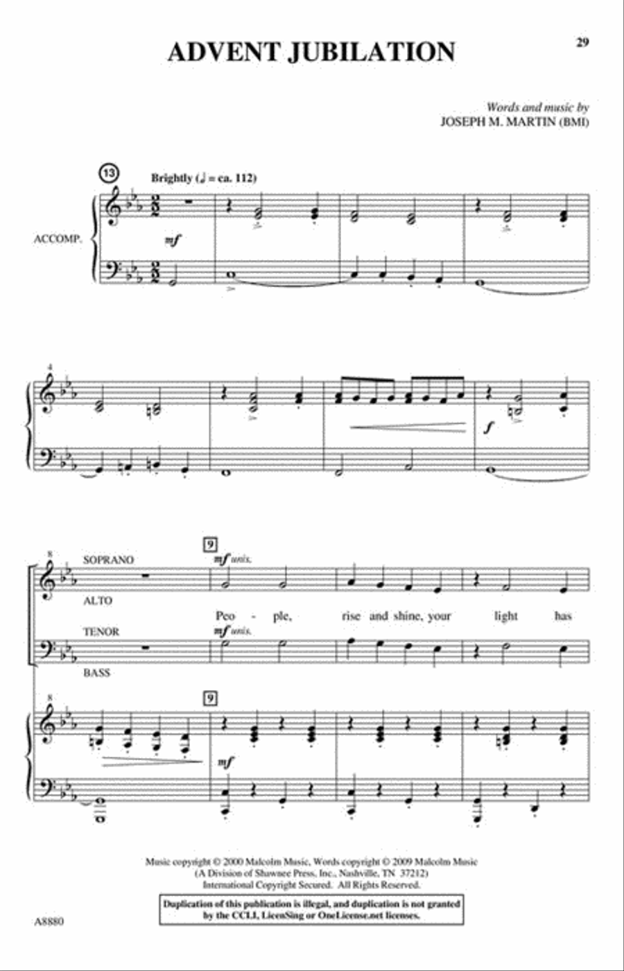 The Mystery and the Majesty Choir scores gallery preview page 4