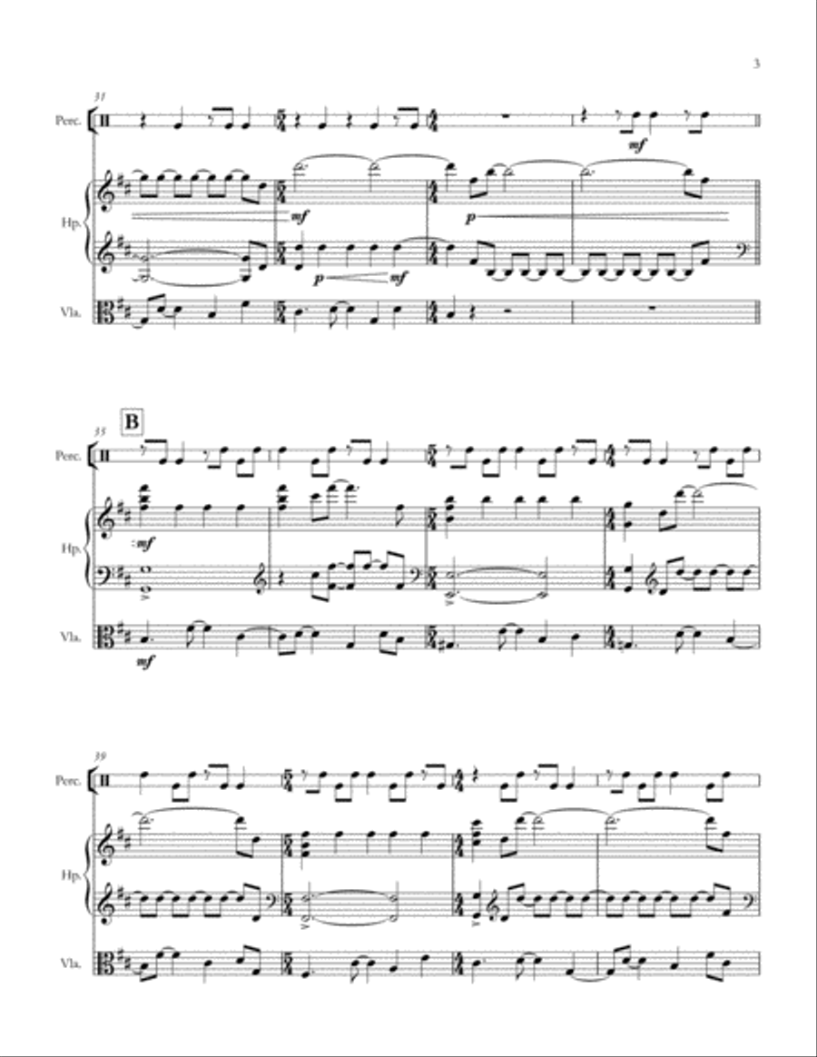 Under the Rug Small Ensemble scores gallery preview page 3