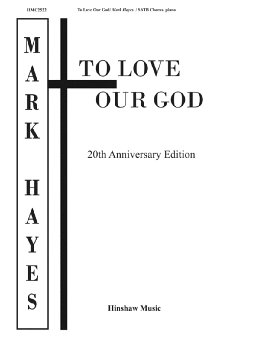 To Love Our God 4-Part scores gallery preview page 1