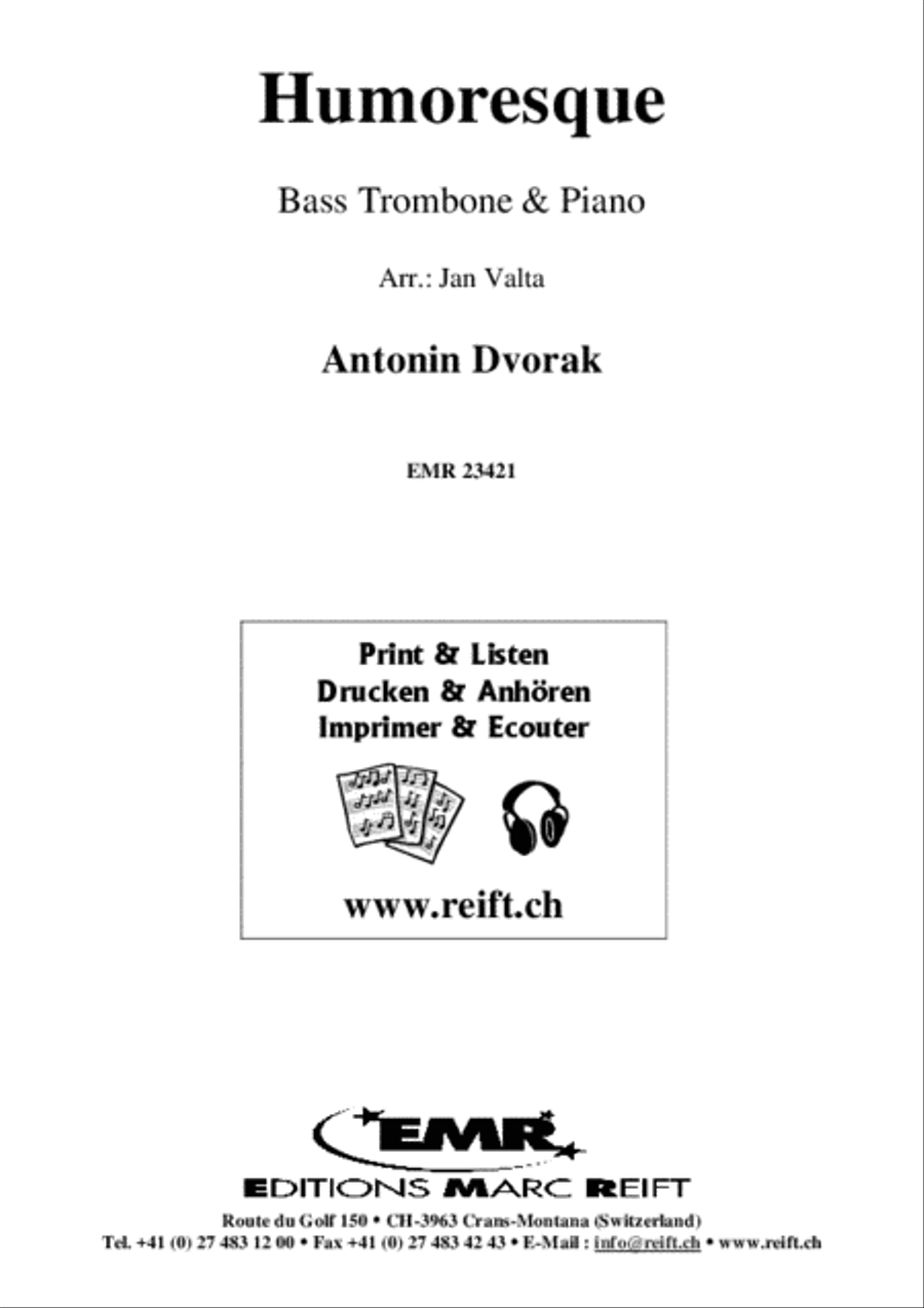 Humoresque Bass Trombone scores gallery preview page 2