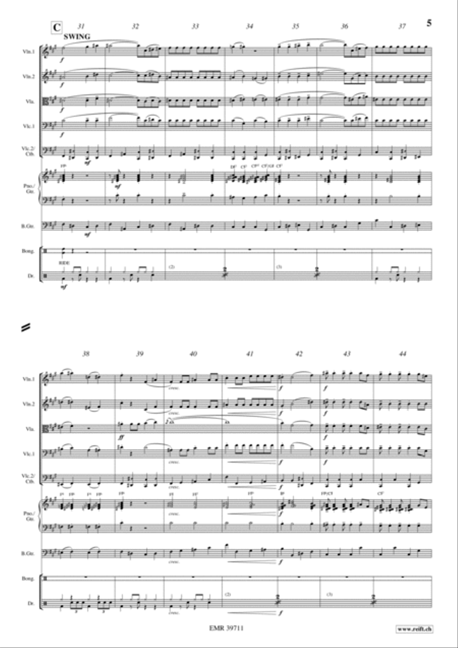 Il Barbiere Of Seville Bass Guitar scores gallery preview page 4