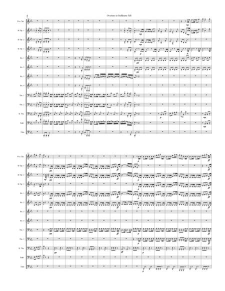 William Tell Overture for Brass Choir image number null