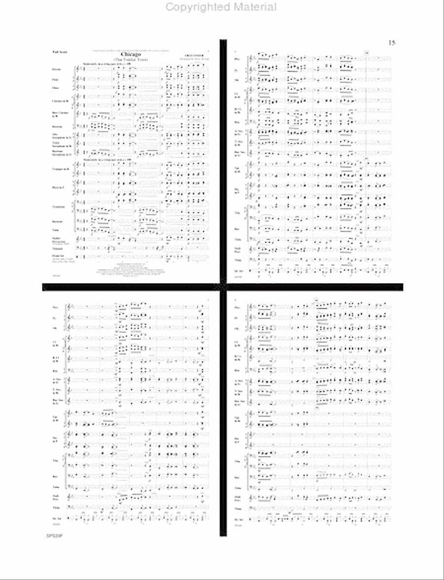 I Wonder As I Wander I Wonder As I Wander Concert Band scores gallery preview page 16