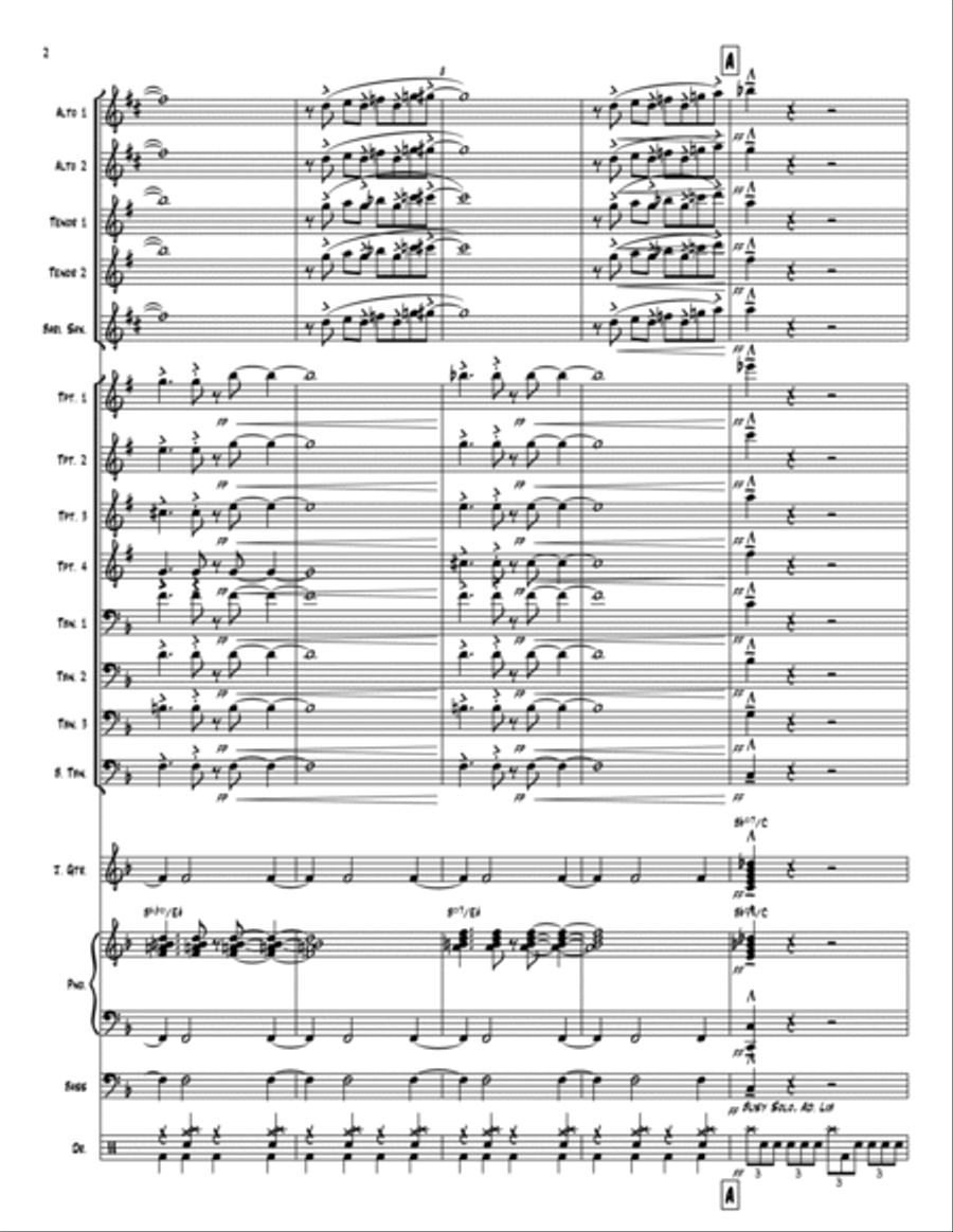 Viva Las Vegas Viva Las Vegas Jazz Ensemble scores gallery preview page 2