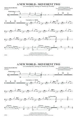 A New World---Movement Two: Tonal Bass Drum