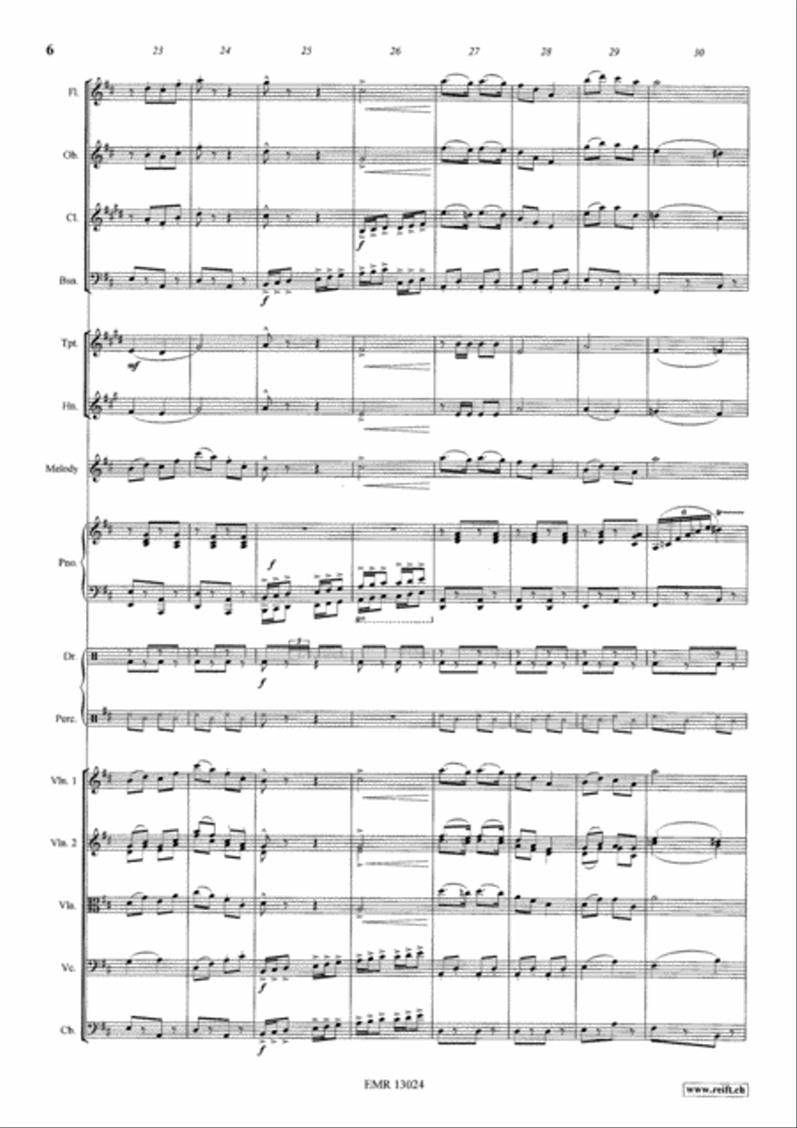 Blacksmith Polka Orchestra scores gallery preview page 6