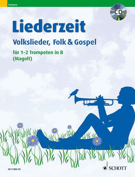 Liederzeit Volkslieder, Folk & Gospel 1-2 Trumpets Book/cd