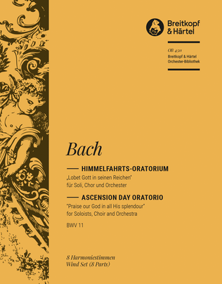 Ascension Day Oratorio BWV 11