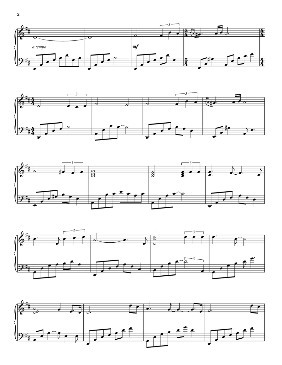More Holiness Give Me (arr. Paul Cardall) Piano Solo scores gallery preview page 2
