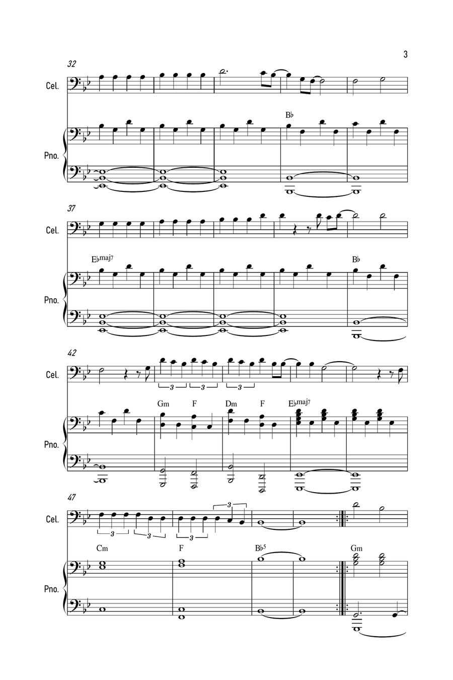 Drivers License Piano scores gallery preview page 3