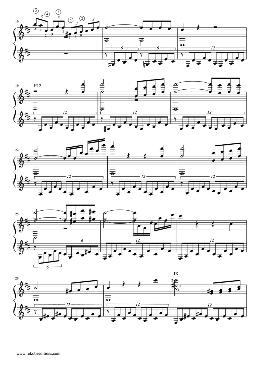 Consolation No 3 (Franz Liszt) Classical Guitar scores gallery preview page 2