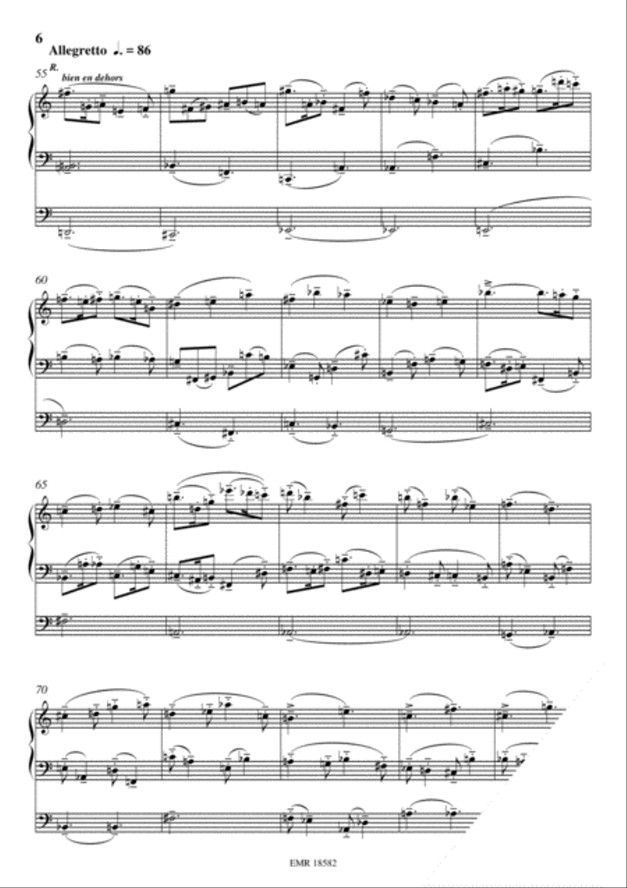 Fantaisie-Choral Choir scores gallery preview page 6