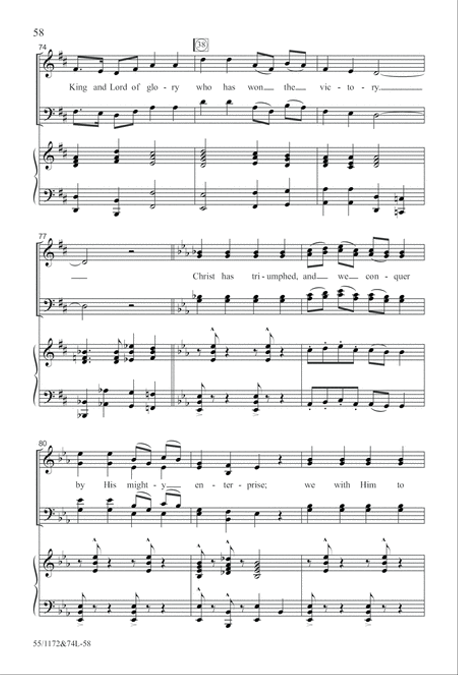 The Easter Story The Easter Story 4-Part scores gallery preview page 59