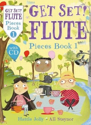 Book cover for Get Set! Flute Pieces Book 1