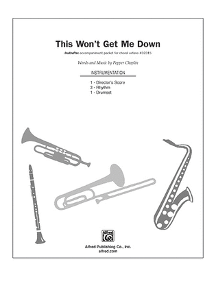 Book cover for This Won't Get Me Down