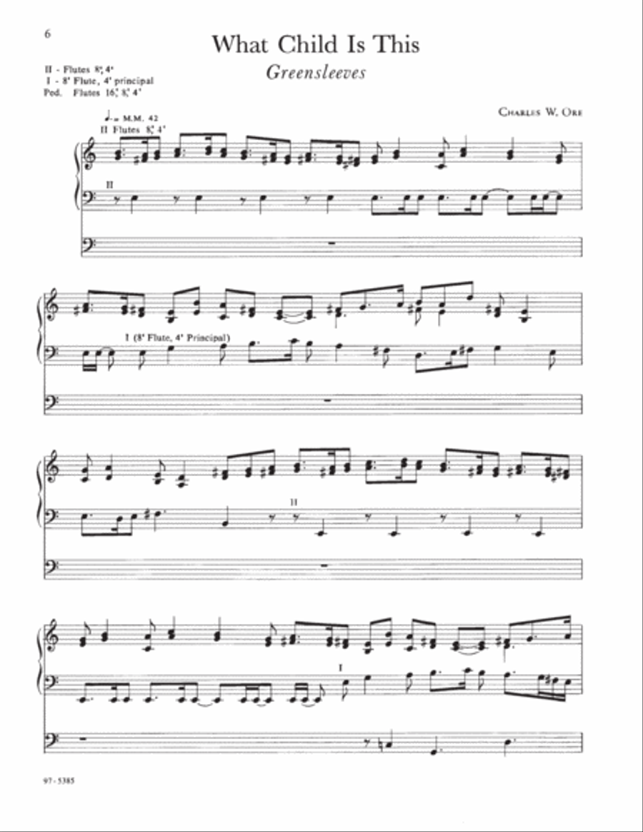 Eleven Compositions for Organ, Set II Organ scores gallery preview page 3