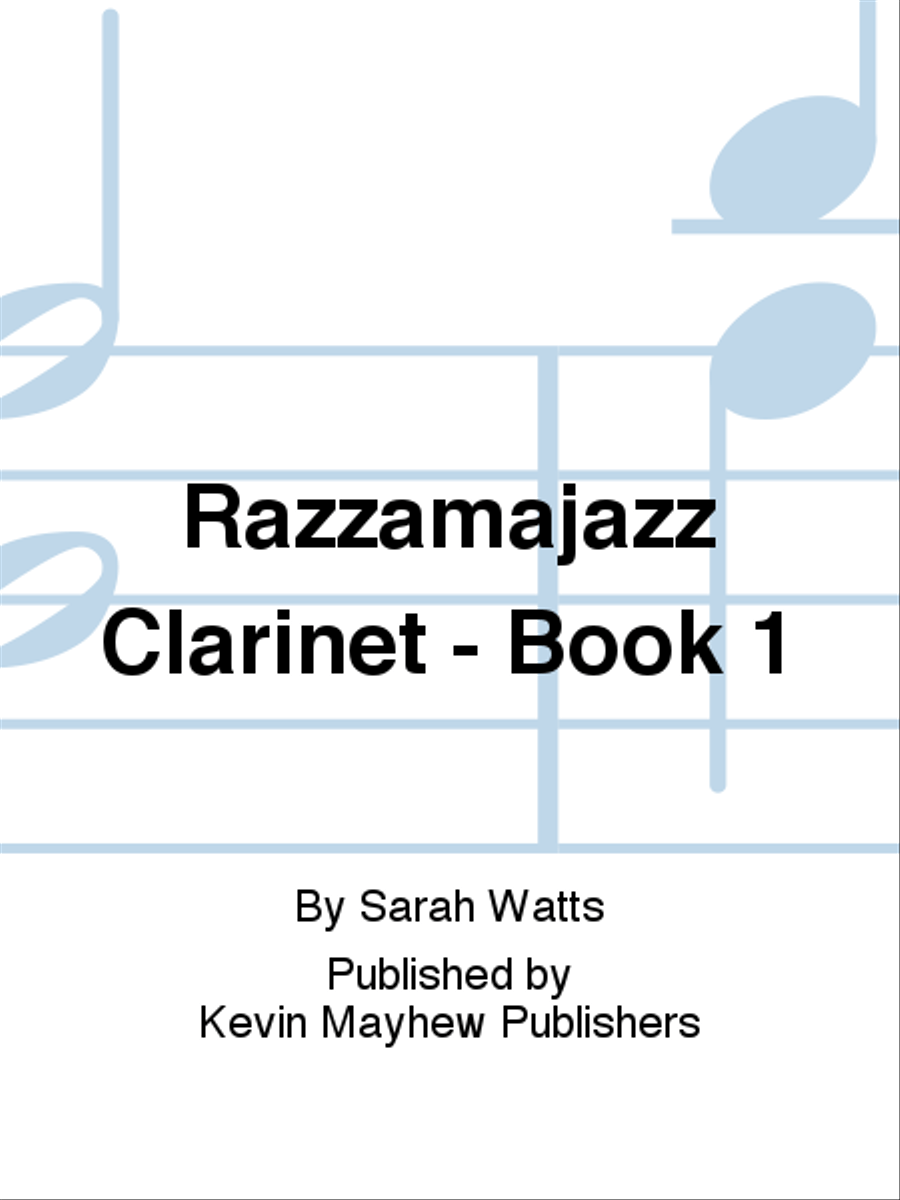 Razzamajazz Clarinet - Book 1 Clarinet Solo scores gallery preview page 1
