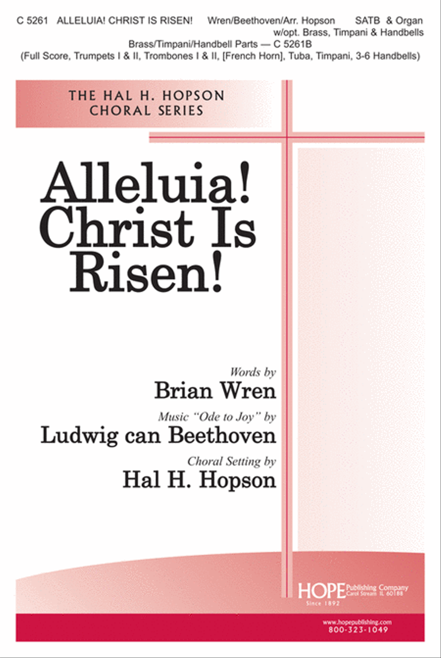 Alleluia! Christ Is Risen! 4-Part scores gallery preview page 1