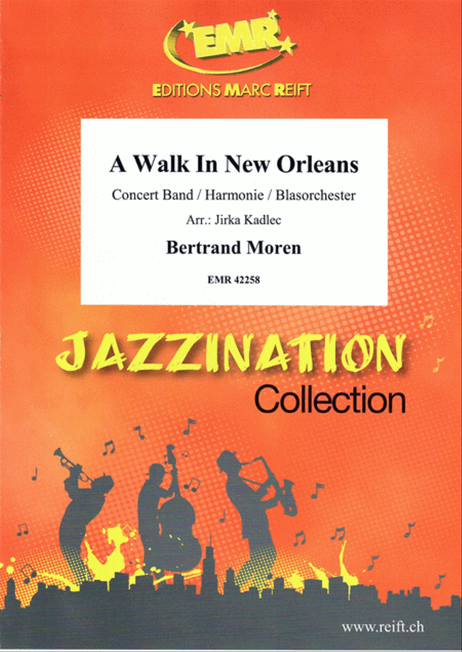 A Walk In New Orleans Concert Band scores gallery preview page 1