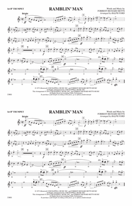 Ramblin' Man: 1st B-flat Trumpet