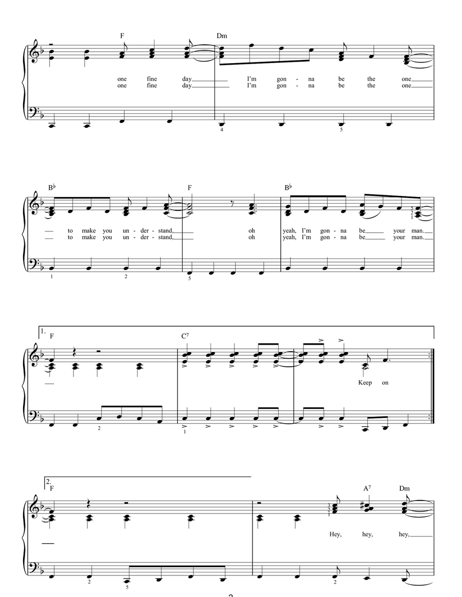 Keep On Running Easy Piano scores gallery preview page 2