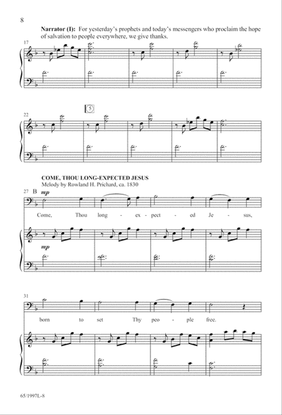 Candles and Carols Candles and Carols 3-Part scores gallery preview page 9