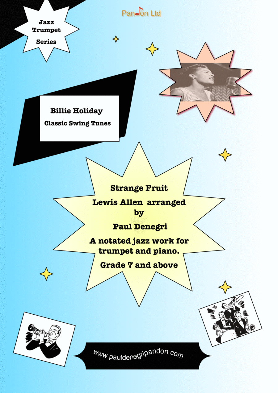 Strange Fruit Trumpet Solo scores gallery preview page 1