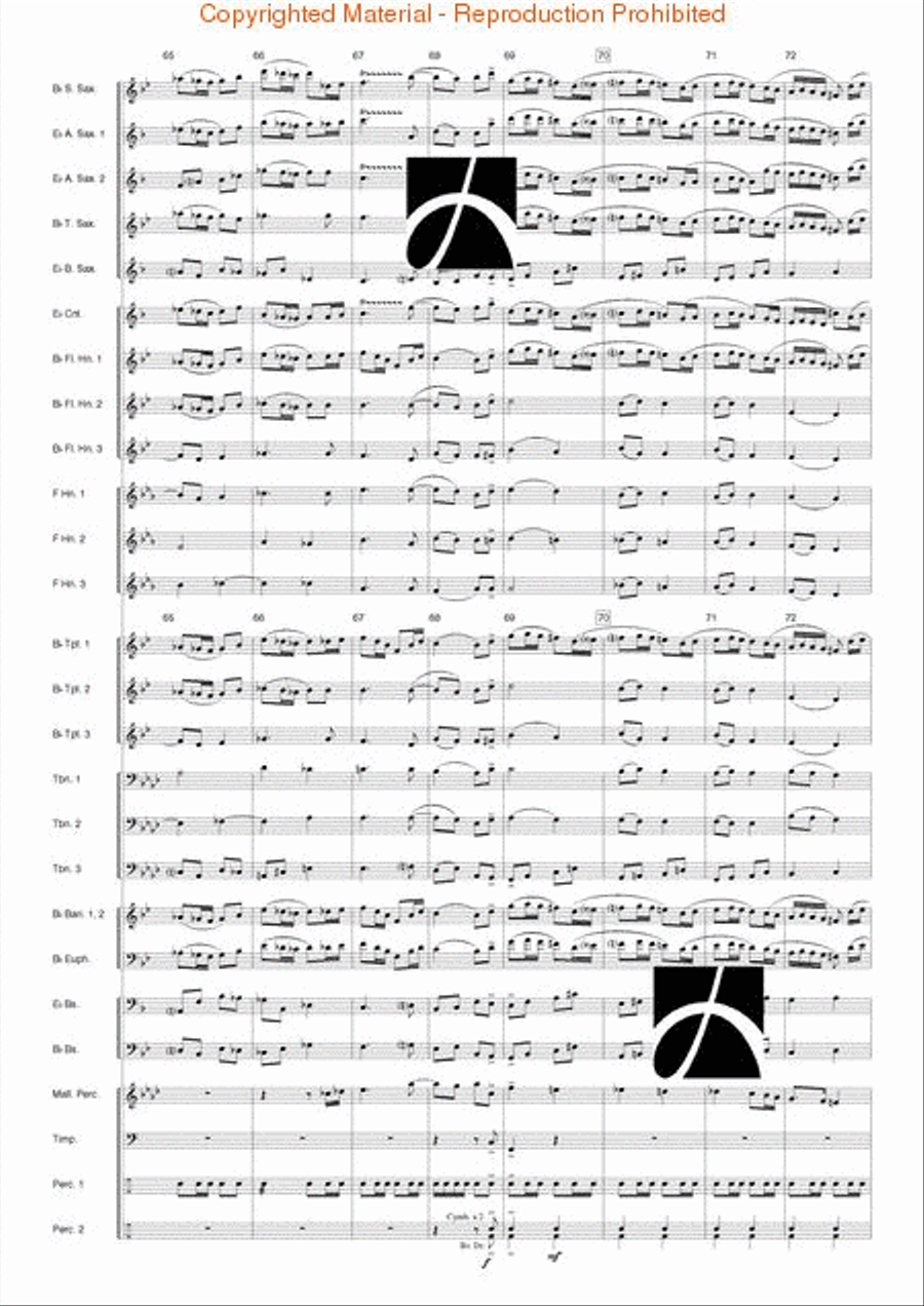 Artemis (Fulnaho) Concert Band scores gallery preview page 10