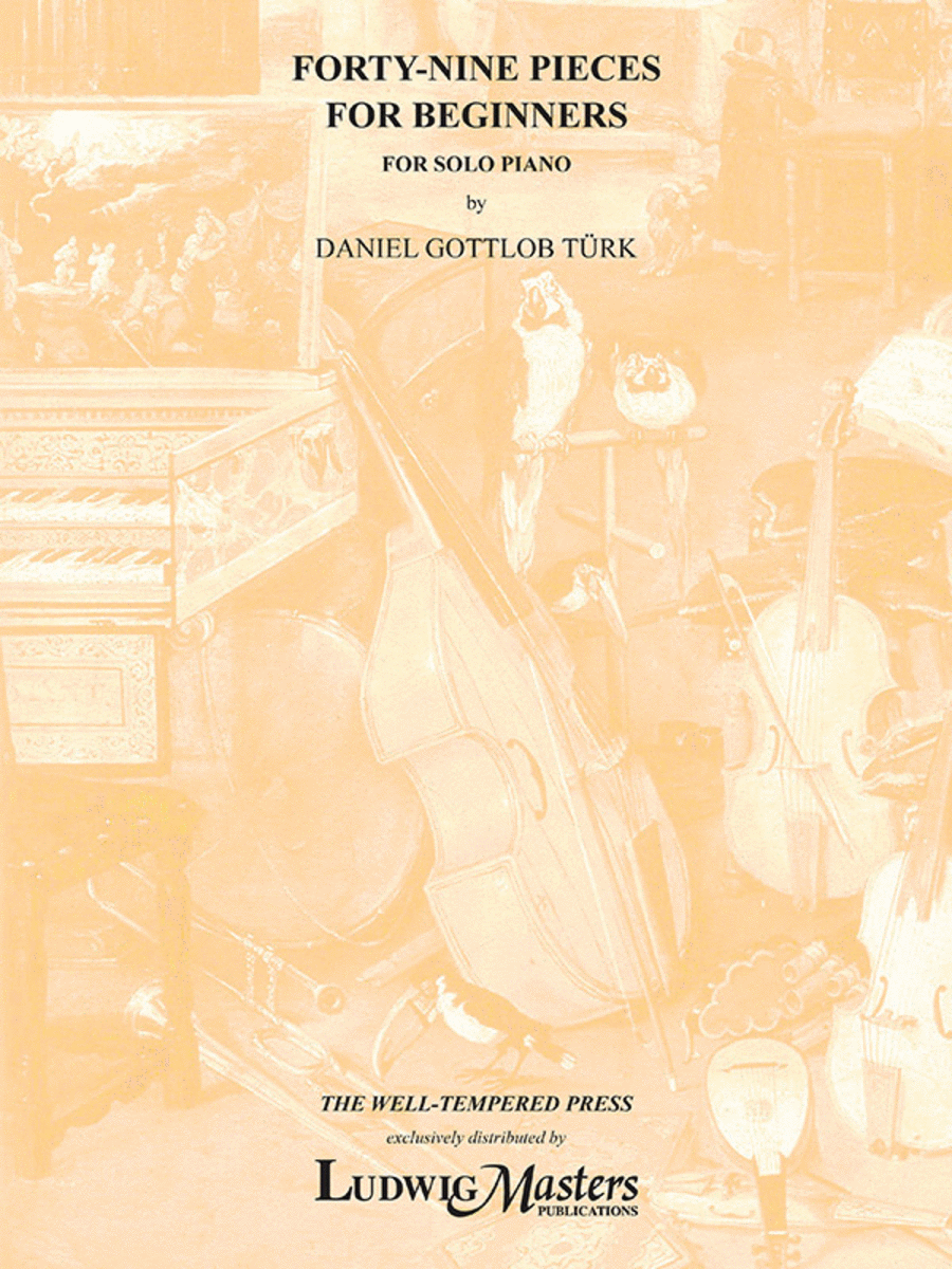 Forty-Nine Pieces for Beginners (Handestucke fur angehende Klavierspieler) Piano Method scores gallery preview page 1