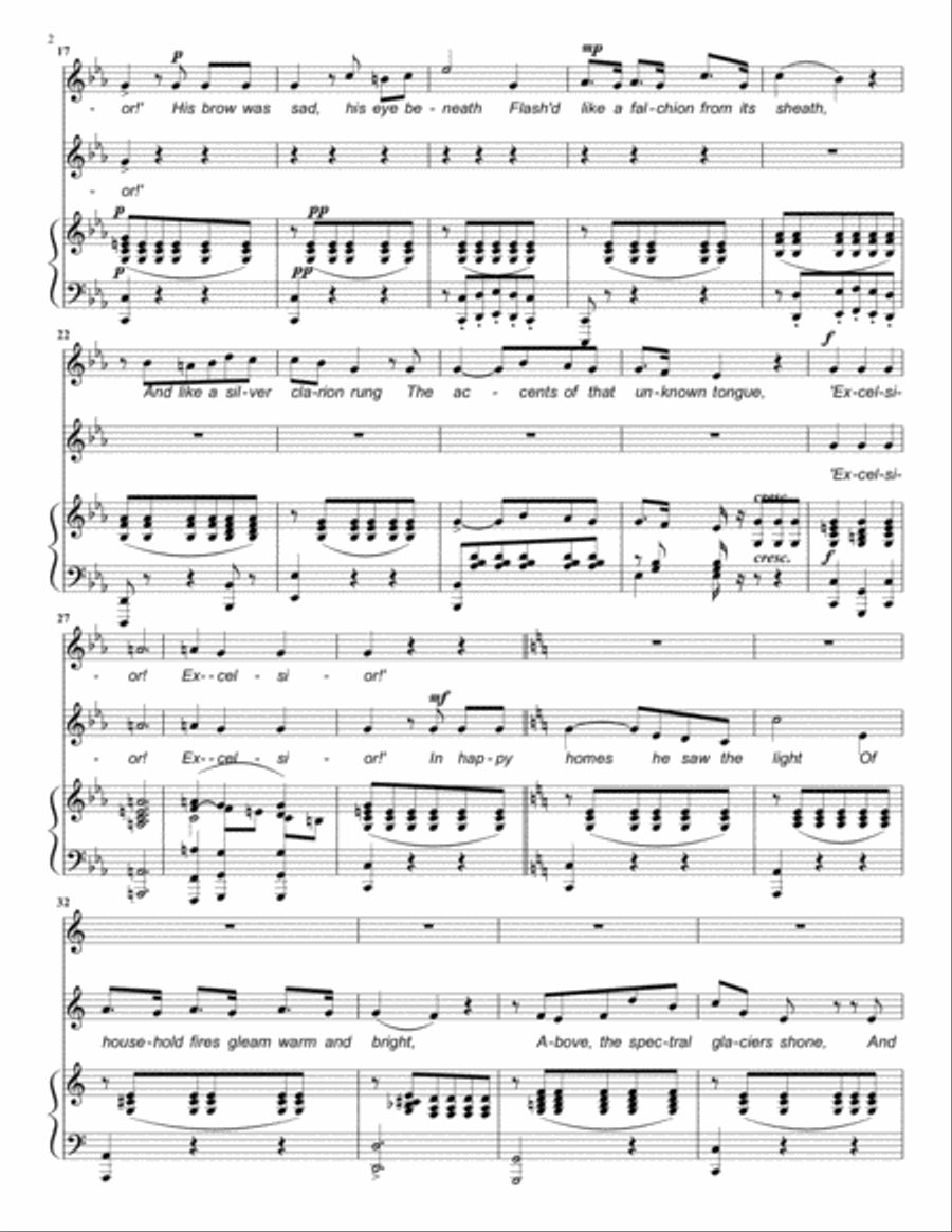 Balexcel Piano, Vocal, Guitar scores gallery preview page 2