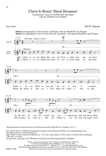 The Way of Jesus: His Mission in Word and Song (Choir Score)