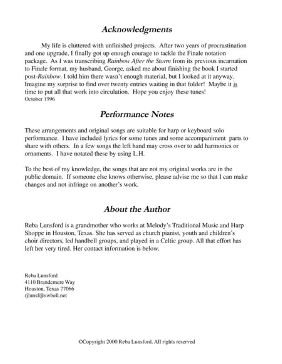 The Fairy Reel Small Ensemble scores gallery preview page 3
