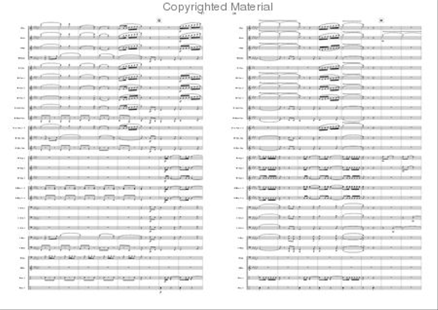 L'Entracte Concert Band scores gallery preview page 9