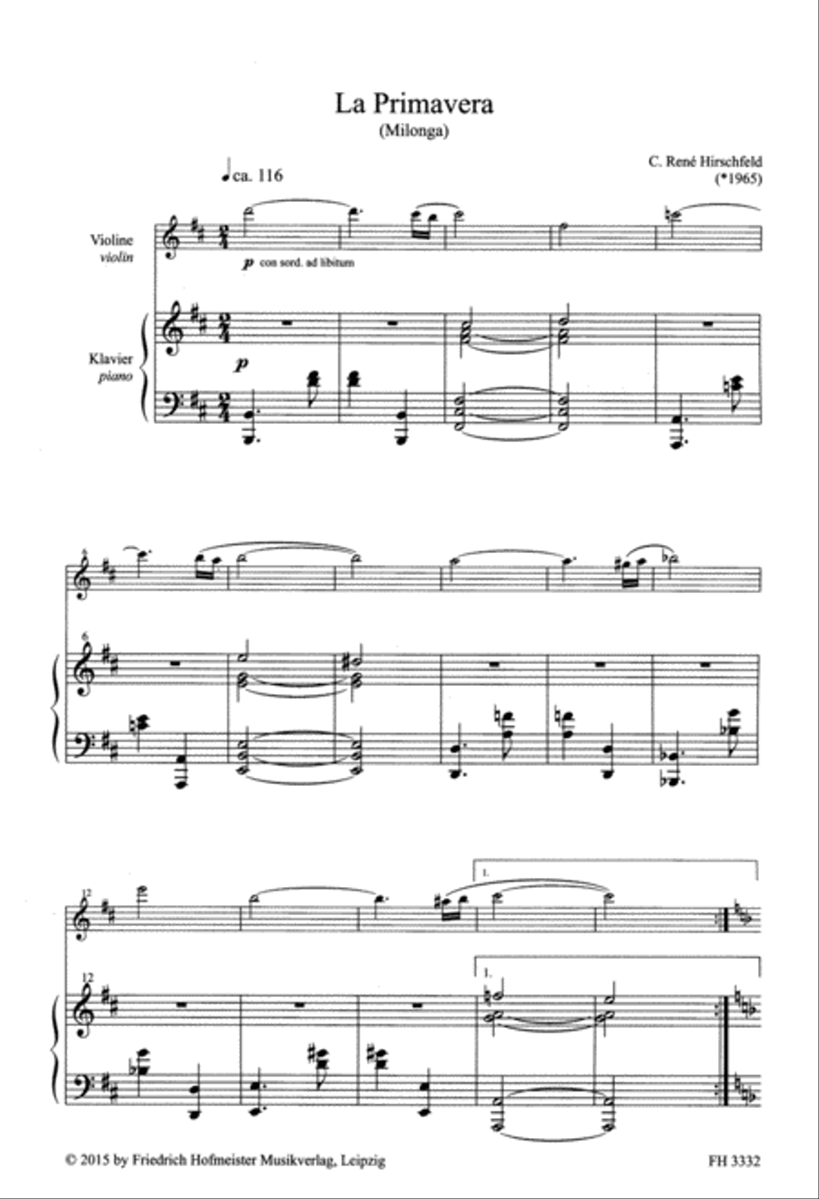 Tangos & Milongas, Band 3 Violin Solo scores gallery preview page 2