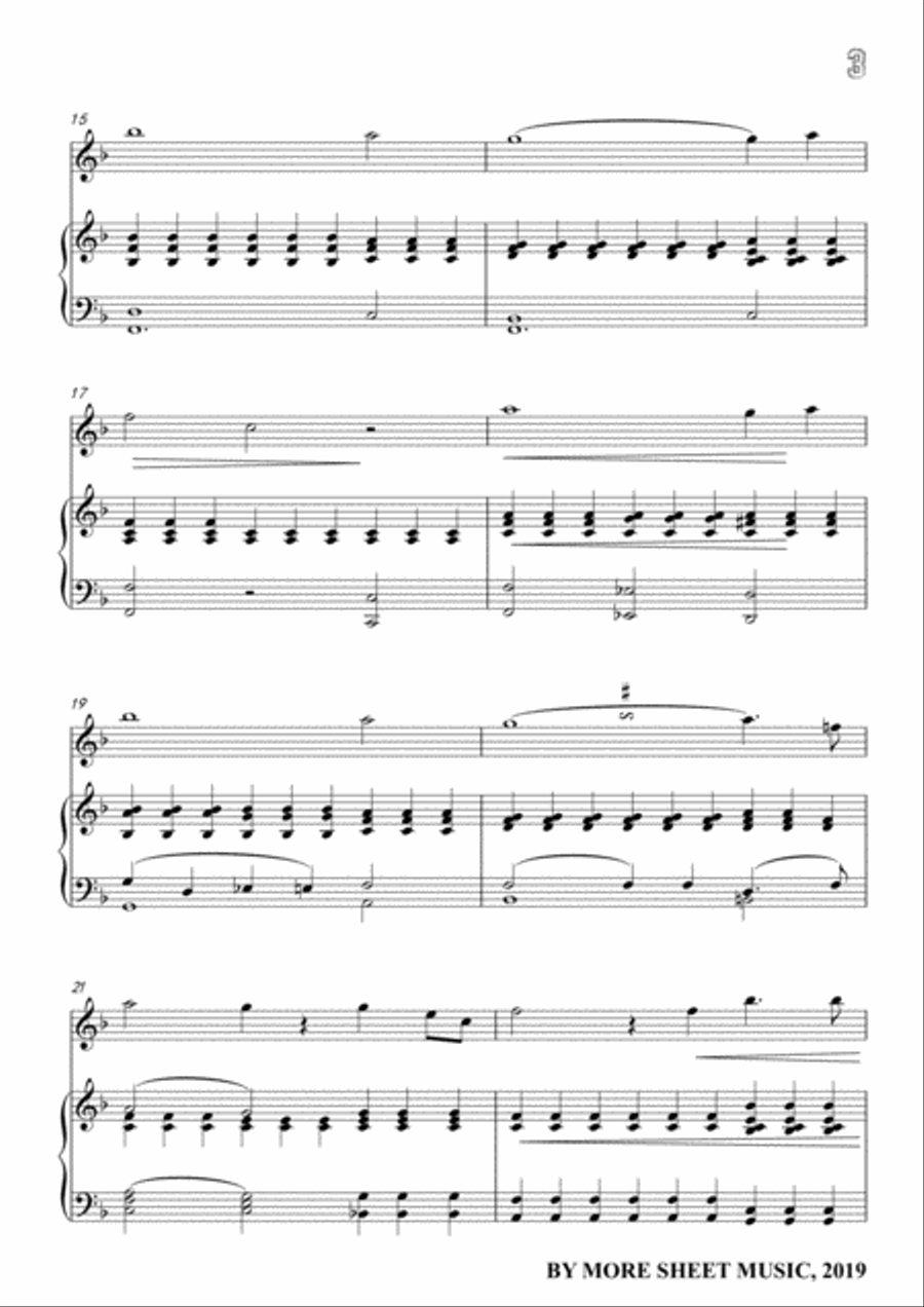 Schumann-Widmung,Op.25 No.1,from Myrten,for Violin and Piano Violin Solo scores gallery preview page 5