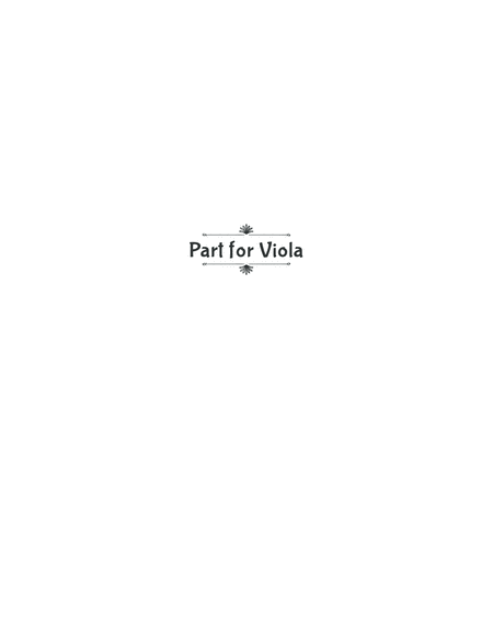 11 Childrens' Songs arr. for Piano Quintet: Part for viola
