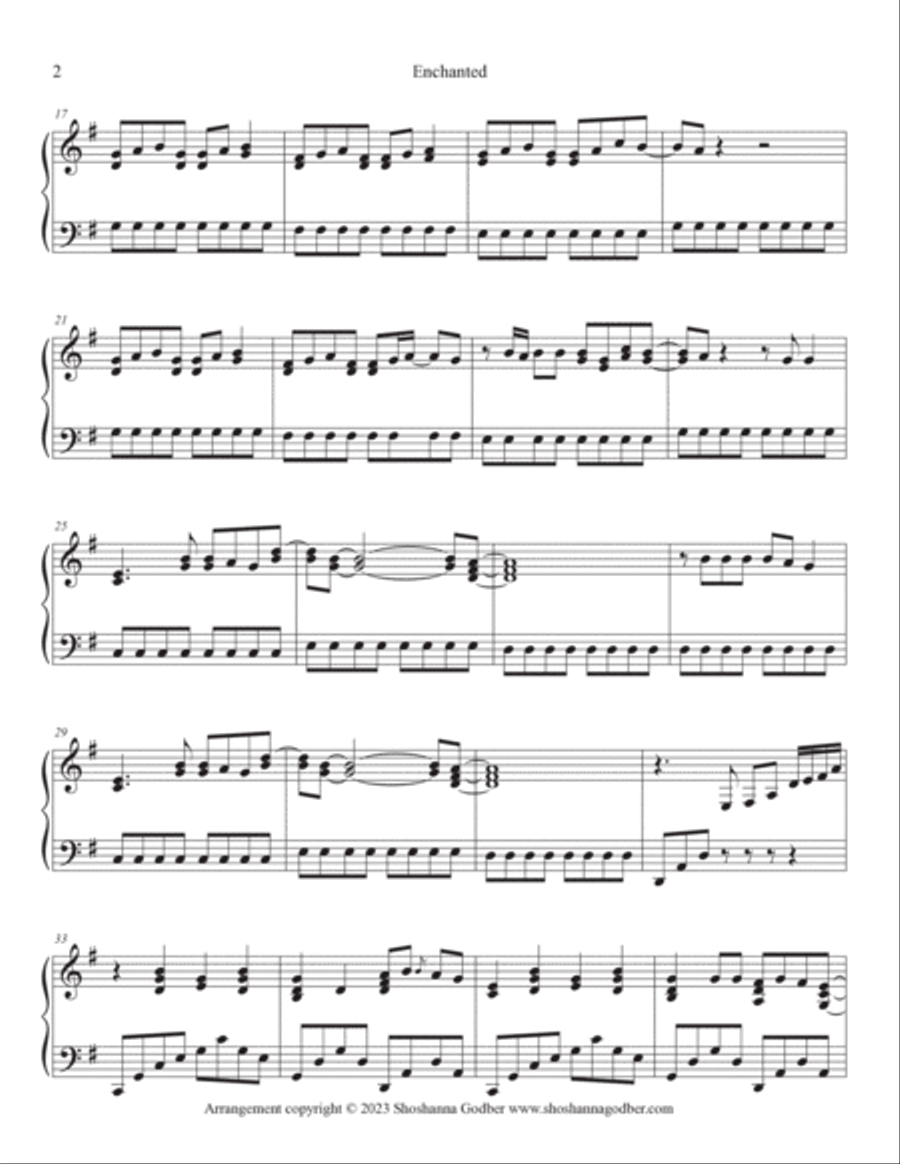 Enchanted Celtic Harp scores gallery preview page 4