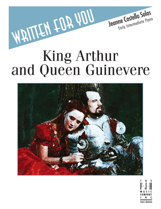 Book cover for King Arthur and Queen Guinevere