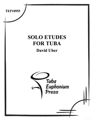 Book cover for Solo Etudes